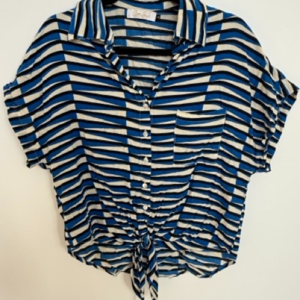Fighting Eel Ava Sky Women's Top- Size S